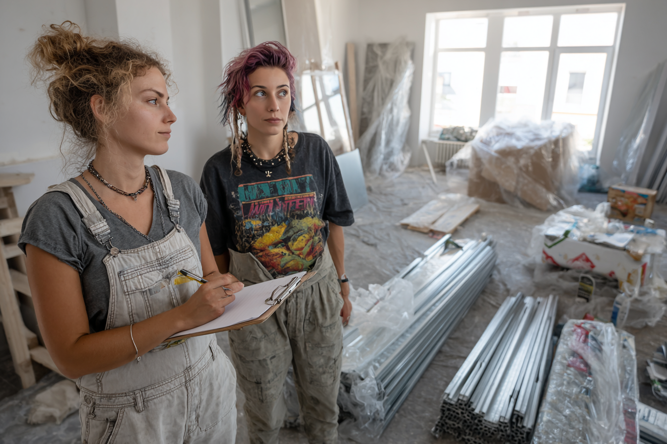 Gipskartonwand mit Metallständerwerk errichten