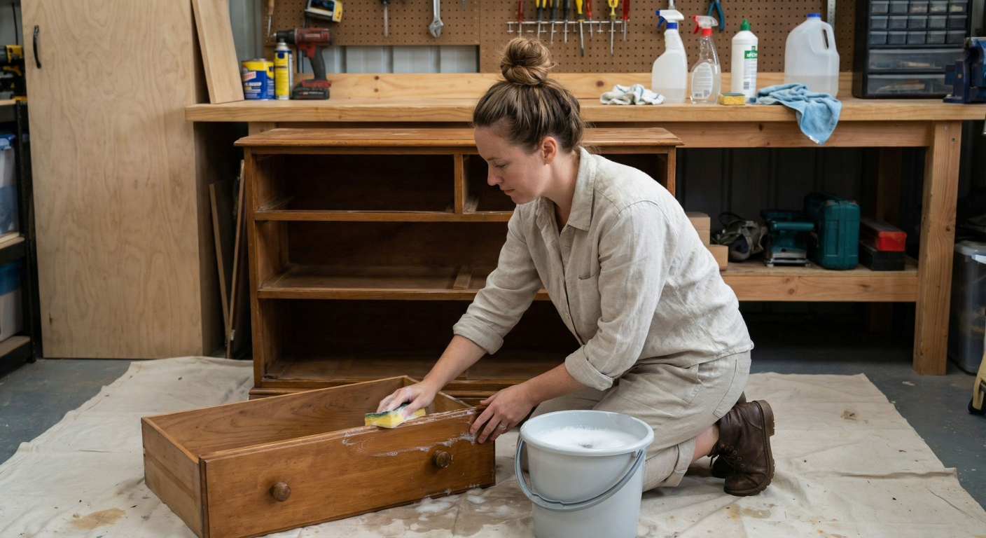 Upcycling: Kommode mit Kreidefarbe im Shabby-Chic-Stil gestalten — Bild 5